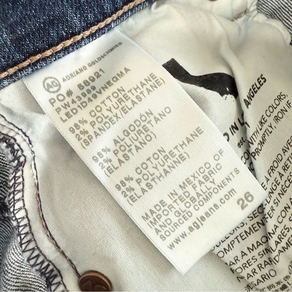 AG Saige Wide Leg Crop Jeans  Enigma Sz 26 NWT - Picture 12 of 14